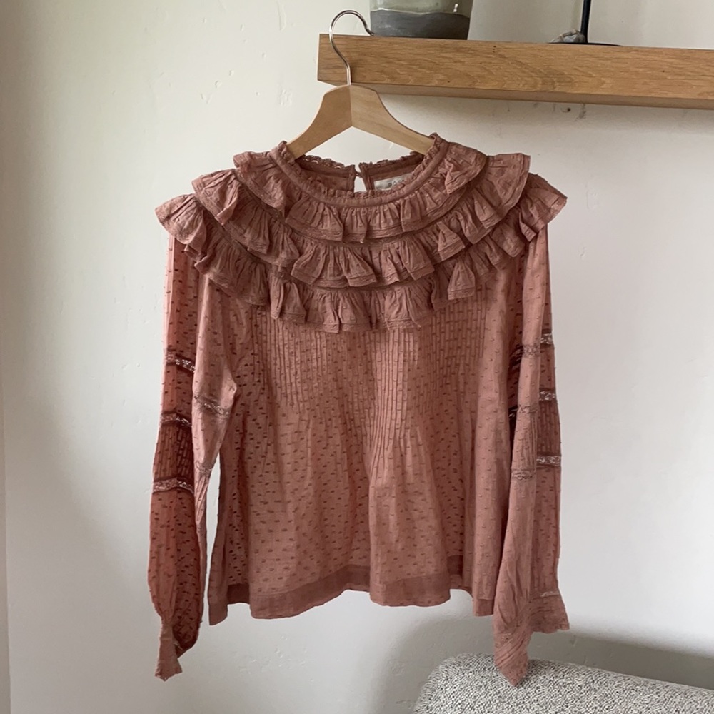 Blush Doen Victorian blouse
